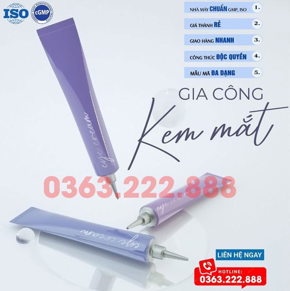 Gia công kem mắt